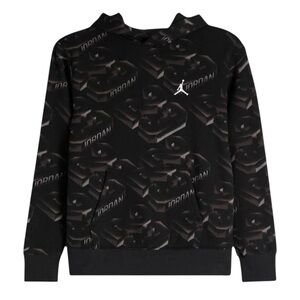 Jordan Boys 23 Fade Away Hoodie Black Size M Pre Love Condition